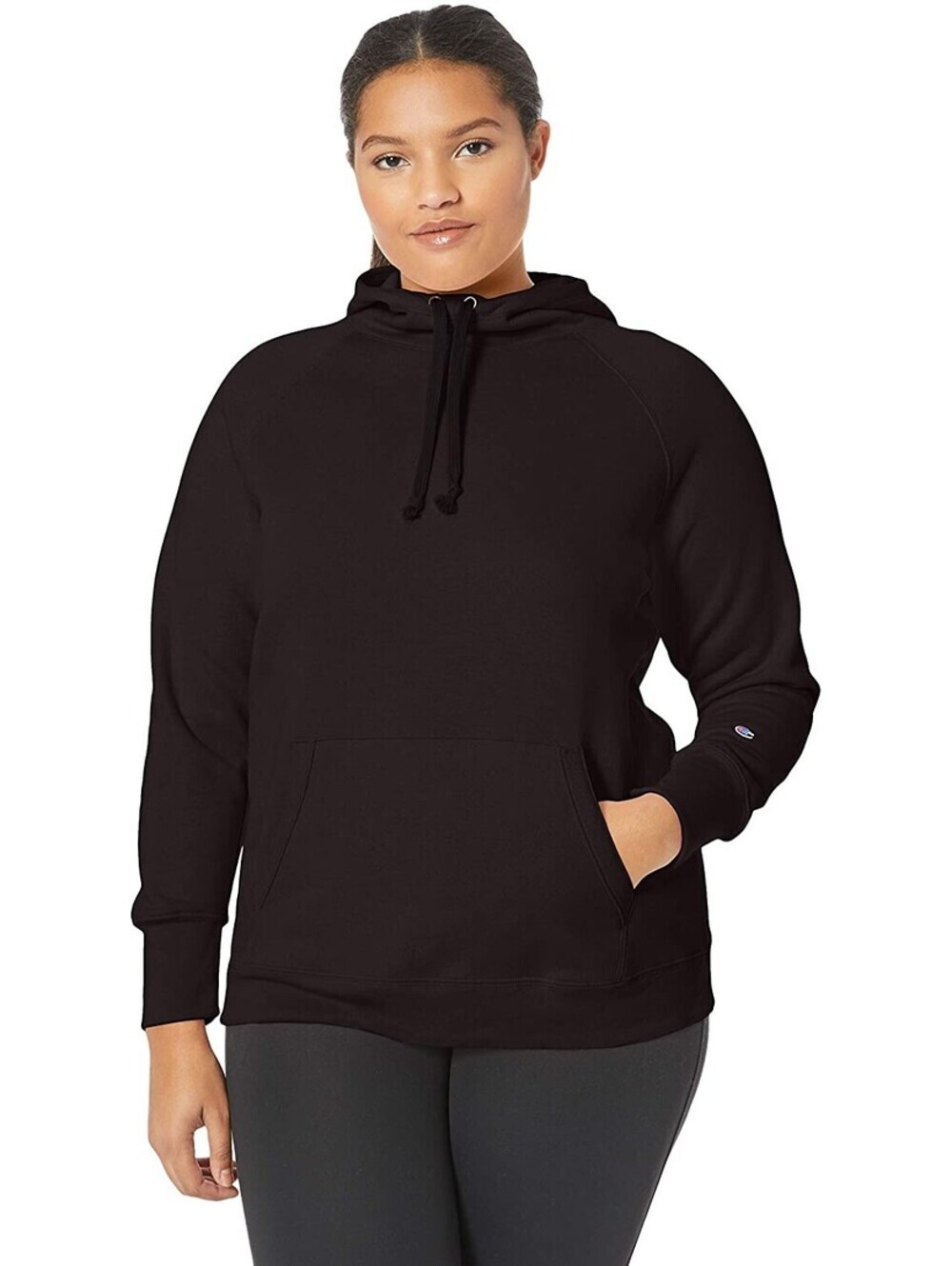 Champion Womens Plus Size Powerblend Fleece Hoodie Size 1X